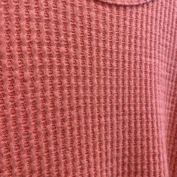 Lavender Field, Long Sleeve Top, Cold Shoulder, Size L, Blush Color- EUC - Picture 4 of 8